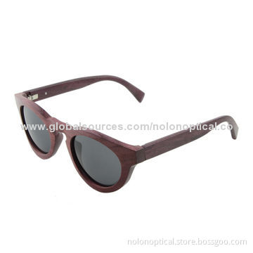 Wholesale Violetwood Sunglasses with Polarized Lens, OEM/ODM Orders Available